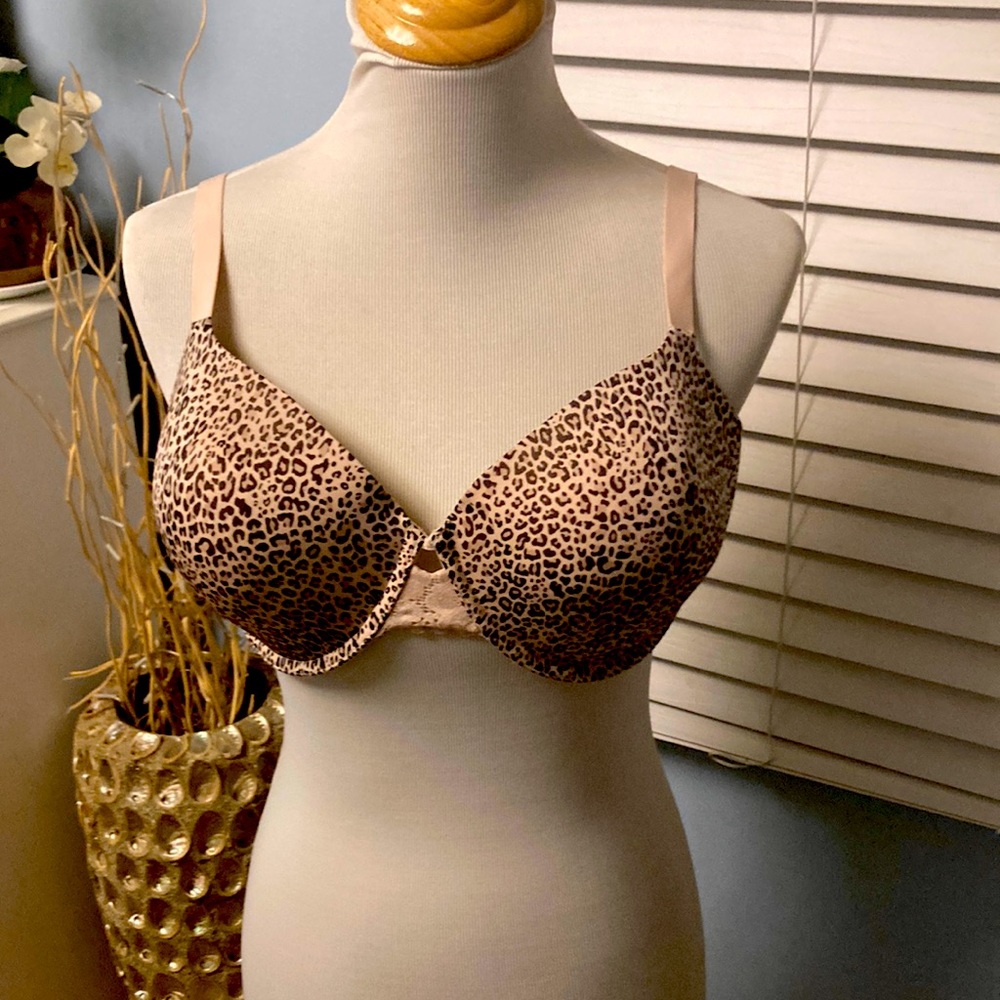 40C Maidenflrm Leopard Bra